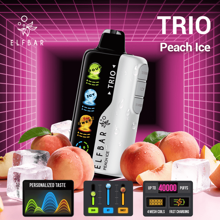 ELFBAR Trio Disposable Vape (Sour Flavors) - ELFBAR