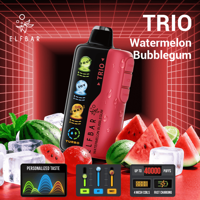 ELFBAR Trio Disposable Vape (Sour Flavors) - ELFBAR