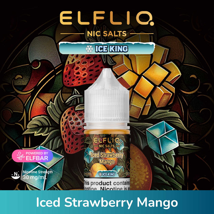 ELFLIQ SALTS ICE KING E - Liquid (ALL Flavors) - ELFBAR
