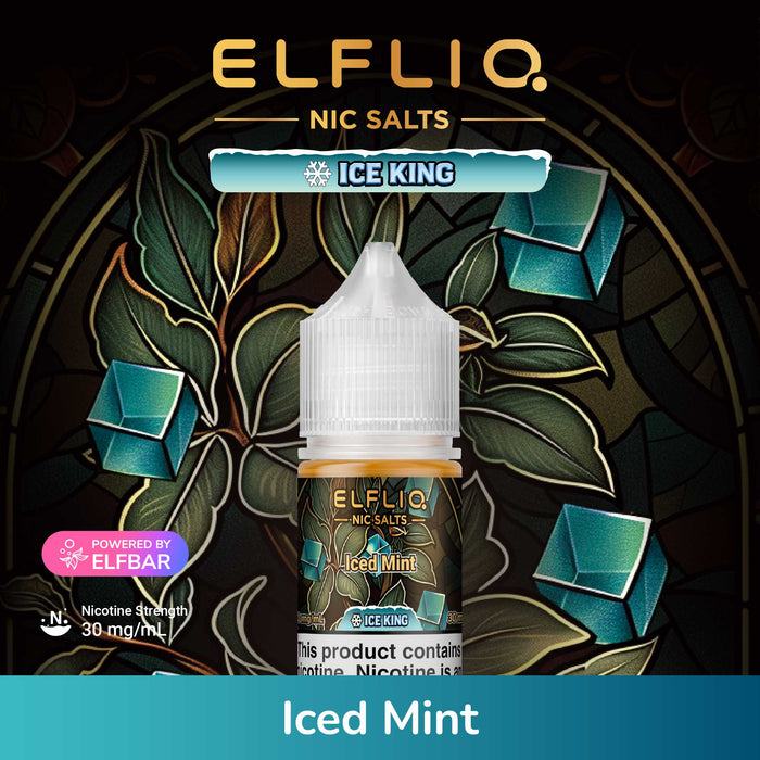 ELFLIQ SALTS ICE KING E - Liquid (ALL Flavors) - ELFBAR