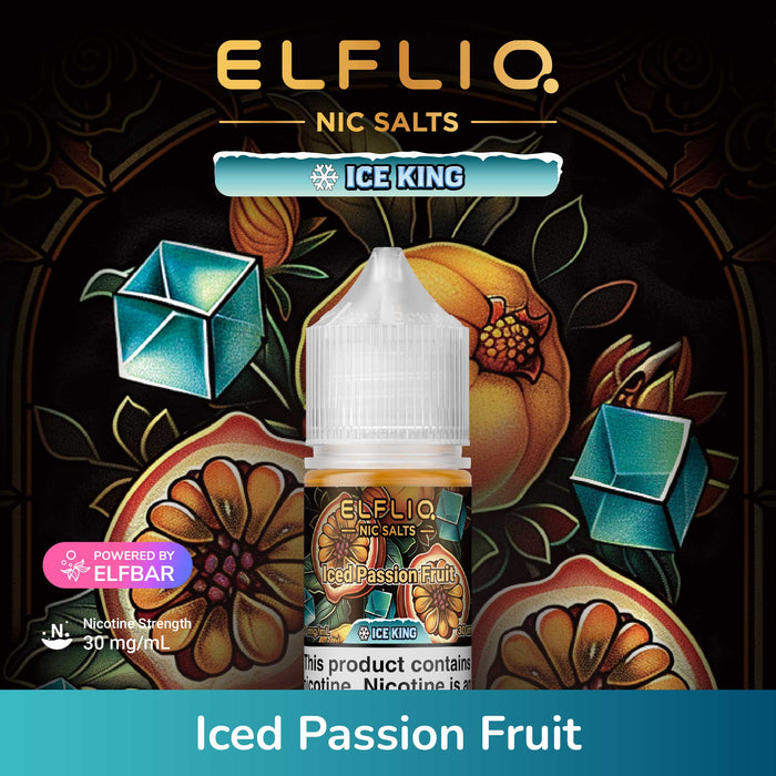 ELFLIQ SALTS ICE KING E - Liquid (ALL Flavors) - ELFBAR