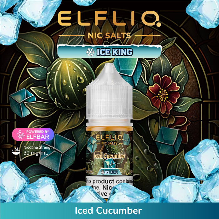 ELFLIQ SALTS ICE KING E - Liquid (ALL Flavors) - ELFBAR