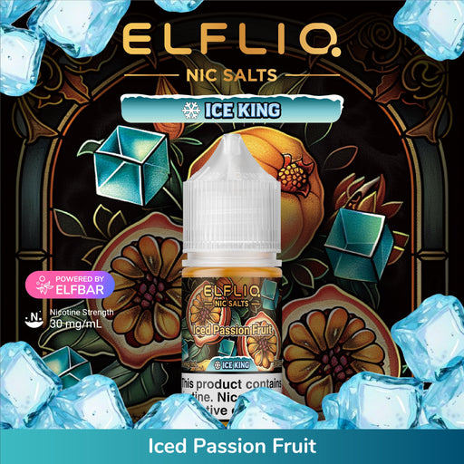 ELFLIQ Salts Ice King iced passion fruit 1Pc