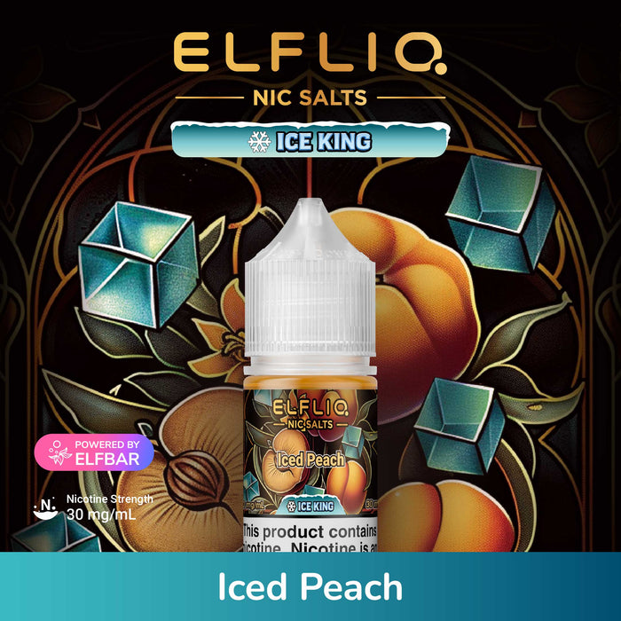ELFLIQ SALTS ICE KING E - Liquid (ALL Flavors) - ELFBAR