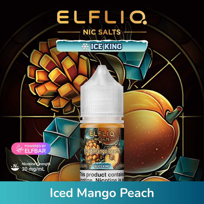 ELFLIQ SALTS ICE KING E - Liquid (ALL Flavors) - ELFBAR