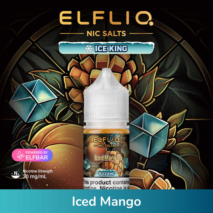 ELFLIQ SALTS ICE KING E - Liquid (ALL Flavors) - ELFBAR