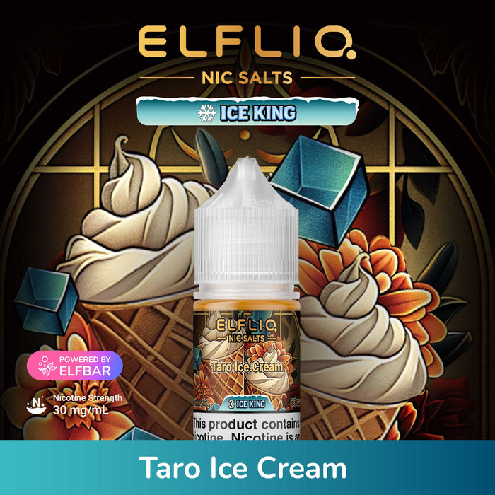ELFLIQ SALTS ICE KING E - Liquid (ALL Flavors) - ELFBAR