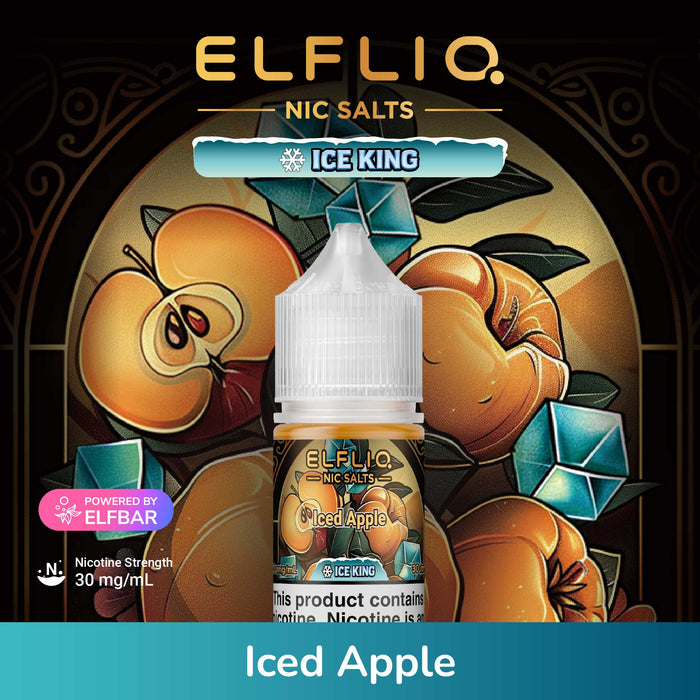 ELFLIQ SALTS ICE KING E - Liquid (ALL Flavors) - ELFBAR