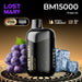 LOST MARY BM15000 15K Disposable Vape 5% Grape Ice 1Pc
