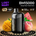 LOST MARY BM15000 15K Disposable Vape 5% Mango Peach Watermelon 1Pc