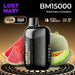 LOST MARY BM15000 Disposable Vape 2% Watermelon Honeydew 1Pack (10 PCs)