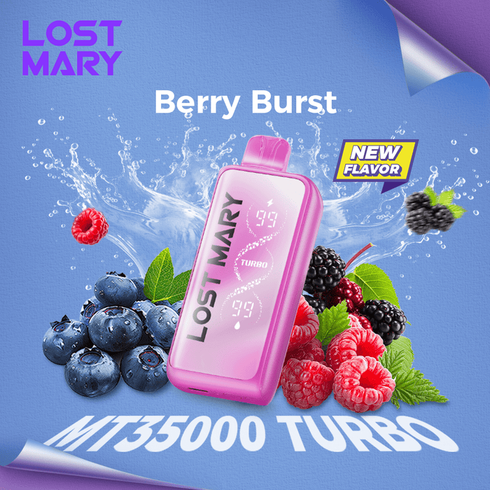 LOST MARY MT35000 TURBO 35000 Puffs Disposable Vape (ALL Flavors) ELFBAR LOST MARY MT35000 TURBO 35000 Puffs Disposable Vape (ALL Flavors) ELFBAR