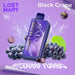LOST MARY MT35000 Turbo Disposable Vape 5% Black Grape 1Pack (10 PCs)