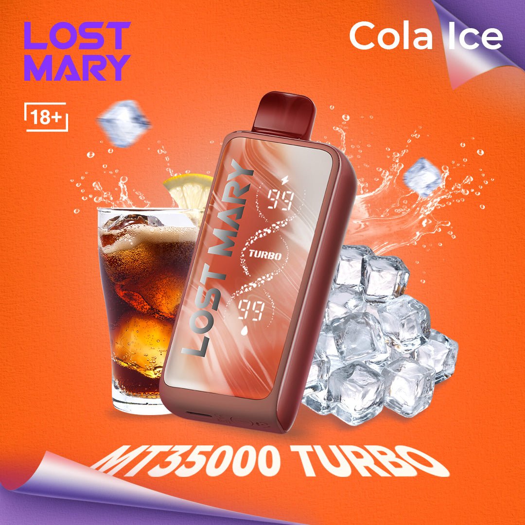 LOST MARY MT35000 TURBO Disposable Vape Cola Ice — ELFBAR