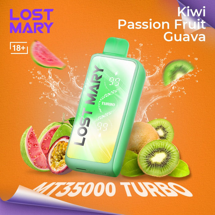 LOST MARY MT35000 TURBO Kiwi Passion Fruit Guava - ELFBAR