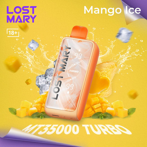 LOST MARY MT35000 Turbo Disposable Vape 2% Mango Ice 1Pc