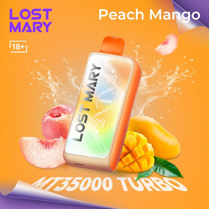 LOST MARY MT35000 TURBO 35000 Puffs Disposable Vape (ALL Flavors) ELFBAR LOST MARY MT35000 TURBO 35000 Puffs Disposable Vape (ALL Flavors) ELFBAR