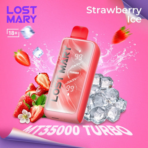 LOST MARY MT35000 TURBO Strawberry Ice - ELFBAR